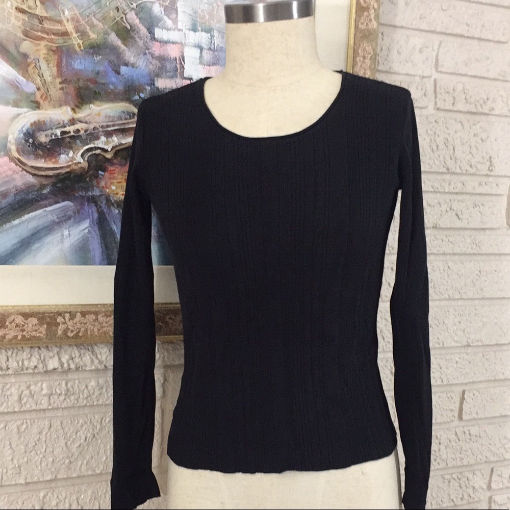 🌹No Tags Heavyweight Ribbed Knit Sweater Top